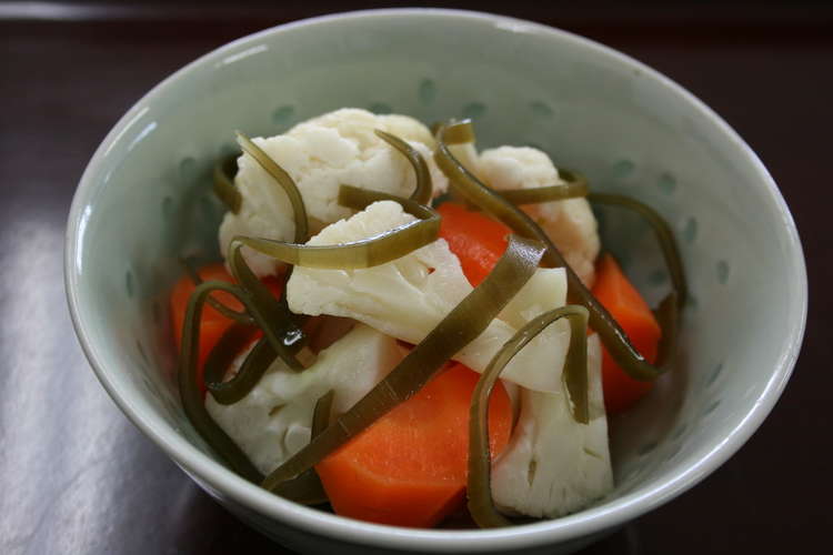 昆布と野菜の酢漬け レシピ 作り方 By 日高のこんぶ屋 クックパッド 簡単おいしいみんなのレシピが353万品