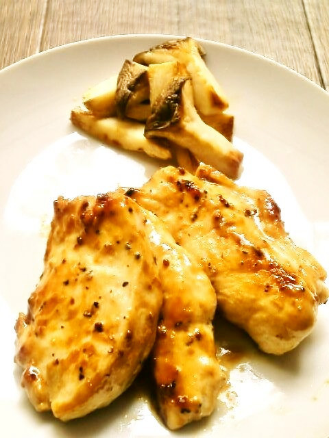☺簡単♪鶏肉のハニーマヨマスタード焼き☺の画像