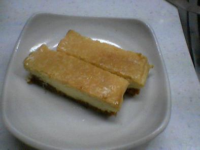 マンゴーベイクドチーズケーキの写真