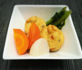 簡単★かぶと京がんもの含め煮