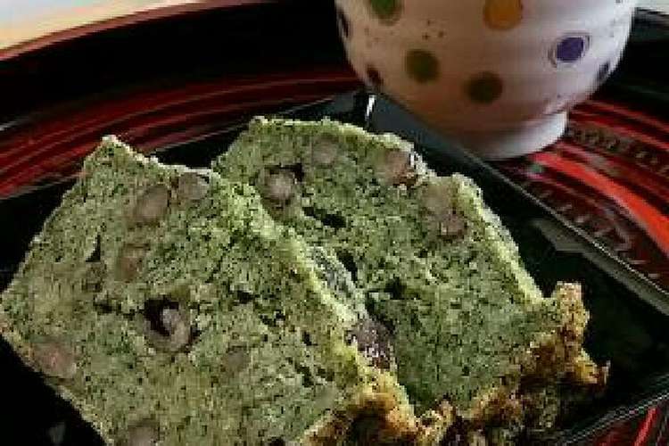 簡単 ヨモギと小豆の和ケーキ レシピ 作り方 By Chiibubu クックパッド