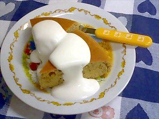 炊飯器de紅茶のケーキの画像