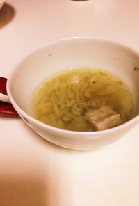 塩豚とキャベツのスープ