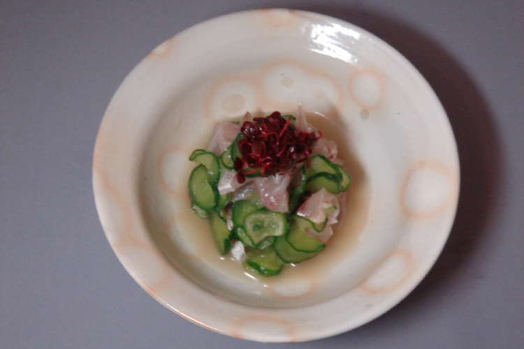 鯵ときゅうりの酢の物 レシピ 作り方 By ｍｉｋａｇｅマダム クックパッド 簡単おいしいみんなのレシピが356万品
