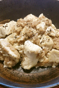 お弁当に☆豆腐の水切りとツナの炒め物☆