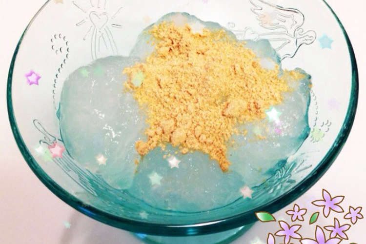 簡単 片栗粉でわらび餅風もちもちおやつ レシピ 作り方 By マリカリ クックパッド 簡単おいしいみんなのレシピが351万品