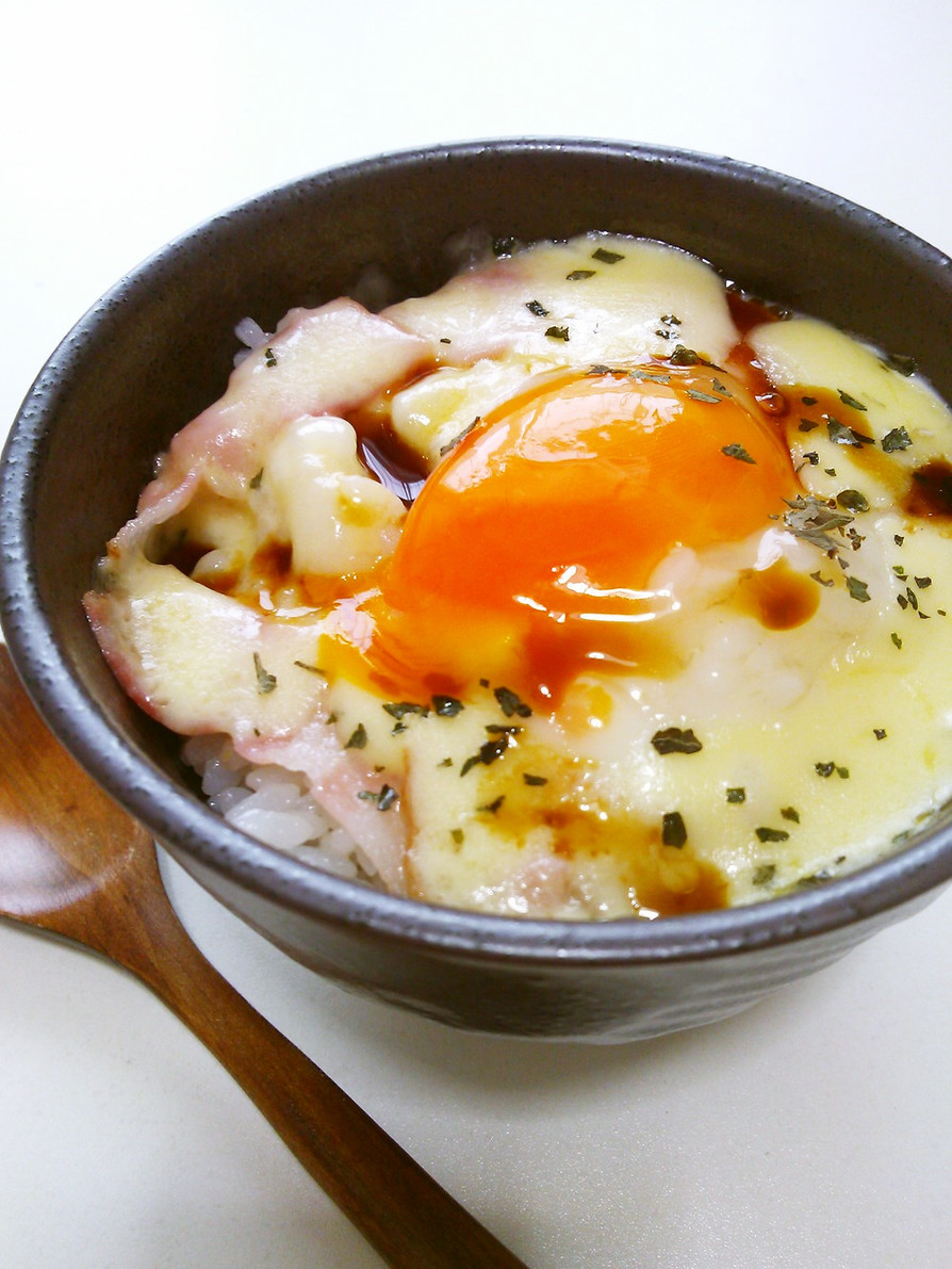 とろとろッ♪イタリアンちっくな卵かけご飯の画像
