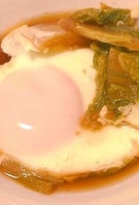 白菜と卵の簡単煮物☆