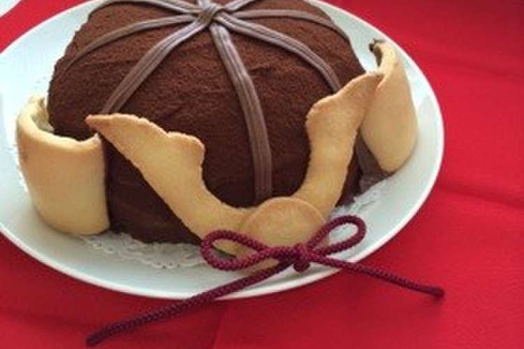 子供の日 兜ケーキ チョコver レシピ 作り方 By たいさくまま クックパッド