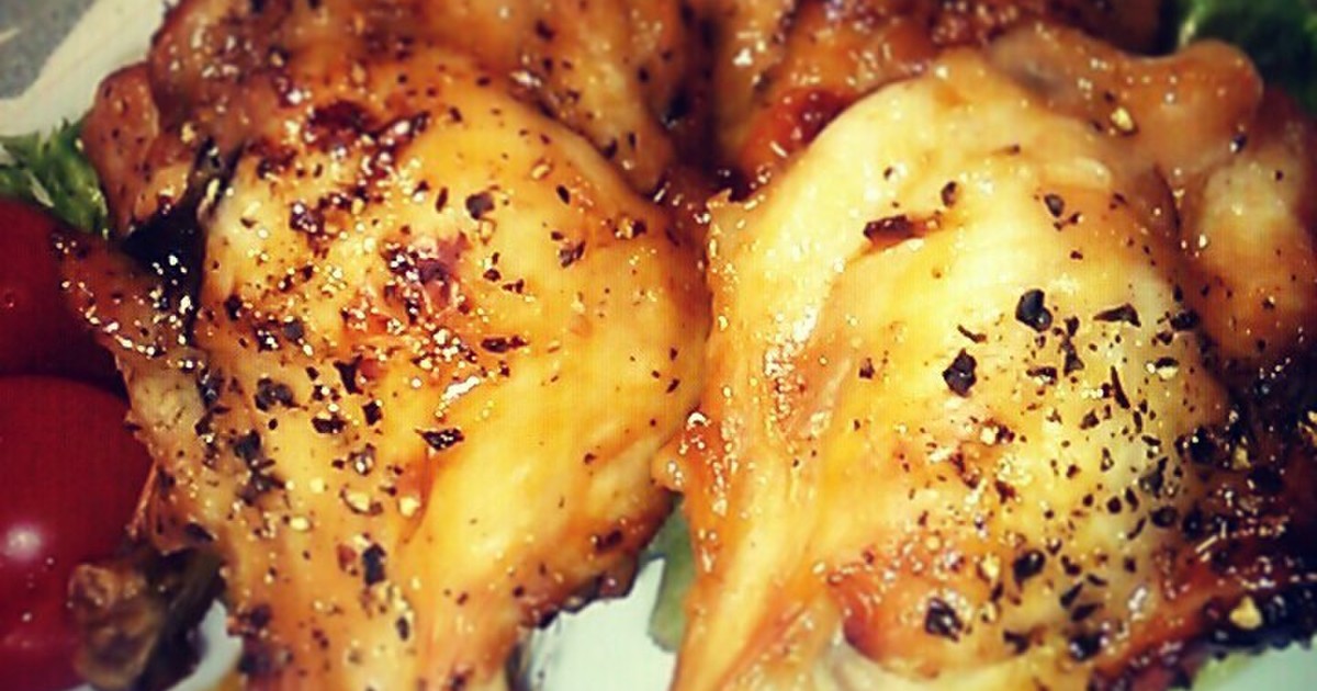 オーブンで簡単 手羽元のローストチキン レシピ 作り方 By Acco姉 クックパッド