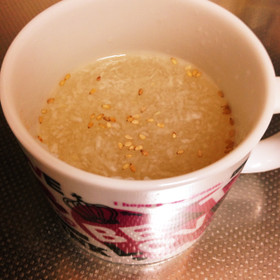 のど飴よりも燃焼ホット大根蜂蜜湯