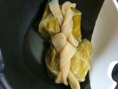 豆腐のロールキャベツの写真