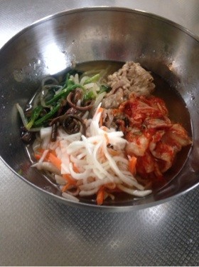 徳山冷麺でビビンバ風冷麺♪