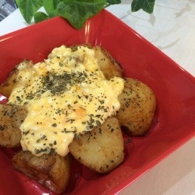 じゃがバターのタルタルかけ♡