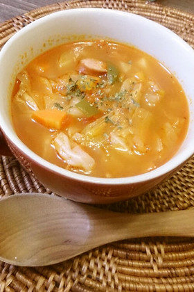 ダイエットにも!簡単ミネストローネ