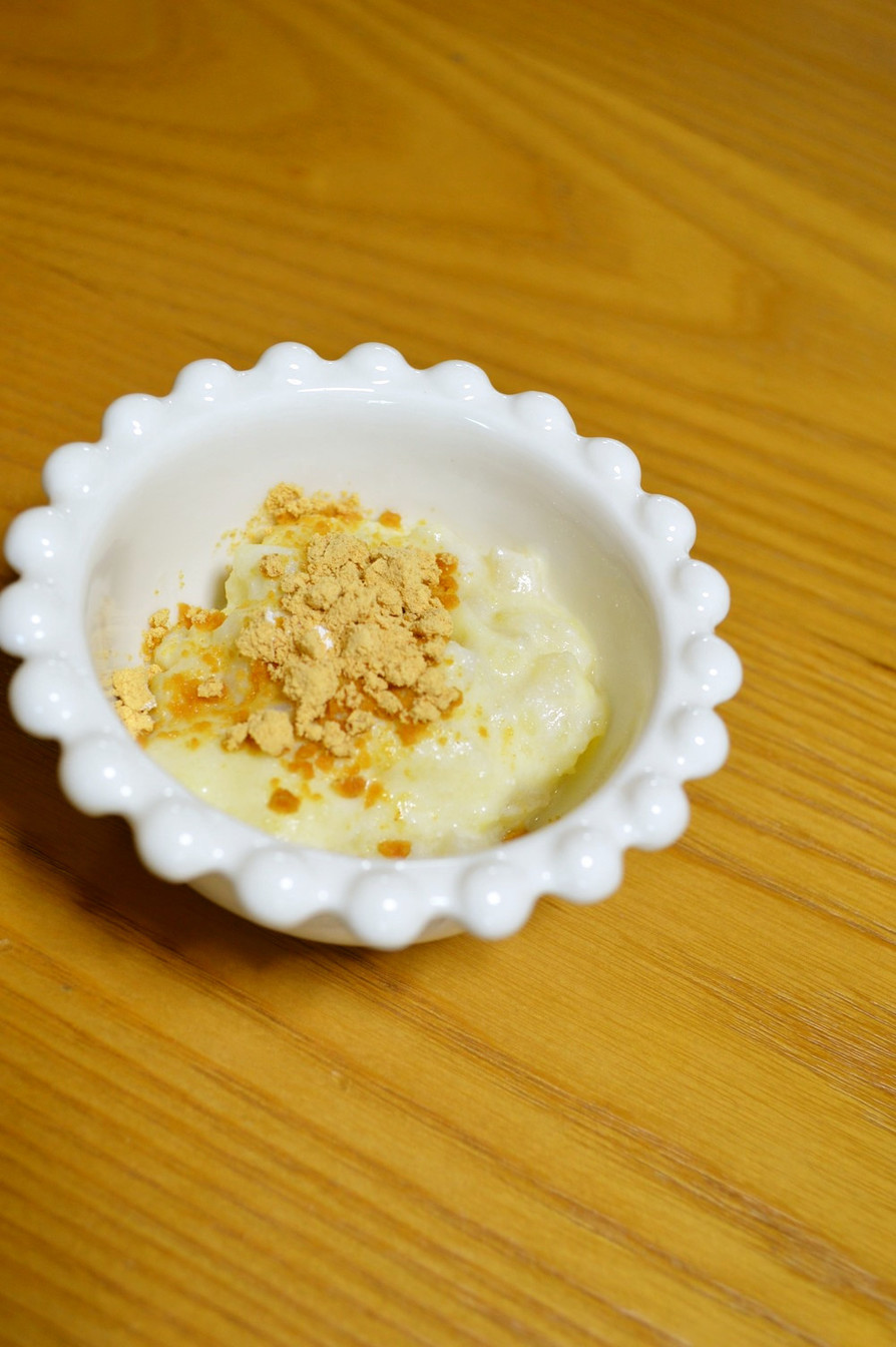 離乳食*中期～『林檎と薩摩芋のデザート』の画像