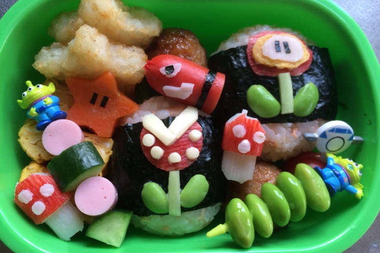 キャラ弁 スーパーマリオ レシピ 作り方 By あーすけ519 クックパッド 簡単おいしいみんなのレシピが374万品