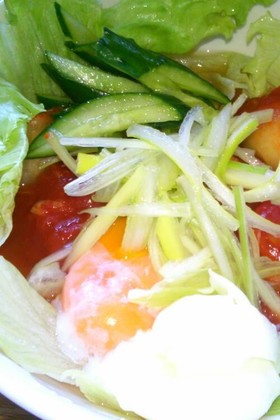 ピリ辛トマト冷麺☆☆☆