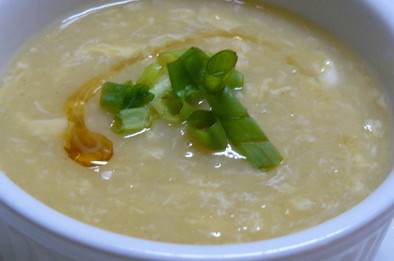 簡単♡中華料理屋さんのコーンスープの写真