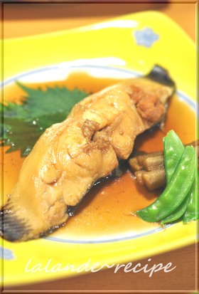 岩手のお正月*なめたがれいの煮つけ《鰈》