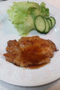 豚テキで作る、激旨しょうが焼き♪