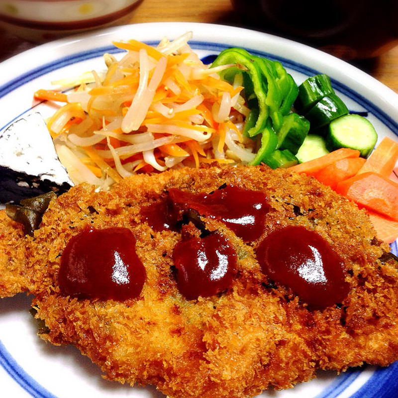 折り豚カツレツのレシピ