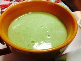 えんどう豆のポタージュスープ☆の画像