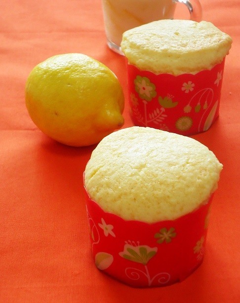 レモン塩のカップケーキの画像