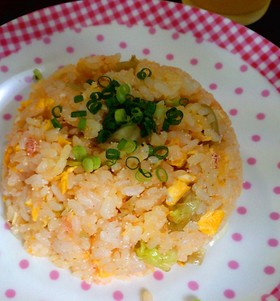 簡単!激うま!たらこバターチャーハン