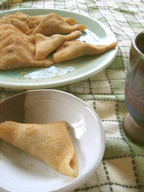 電子レンジで和菓子を作ろう★銘菓八ッ橋★