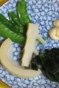 タケノコのサラダ
