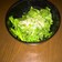 シンプル　春菊サラダ
