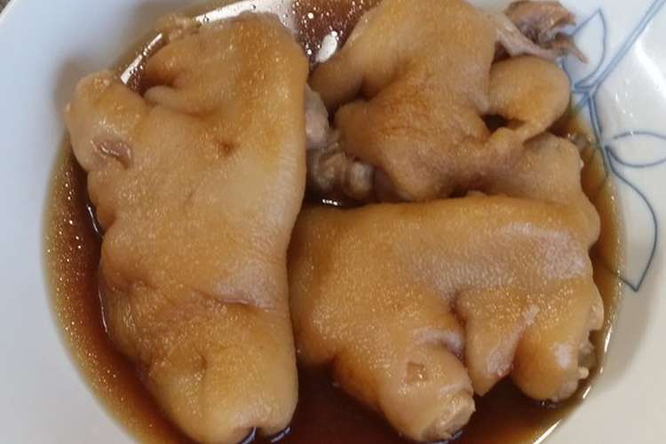煮込むだけ とろとろ豚足 レシピ 作り方 By てるみん クックパッド 簡単おいしいみんなのレシピが376万品
