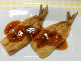 鰯のさっぱり甘酢あんかけ 172kcal