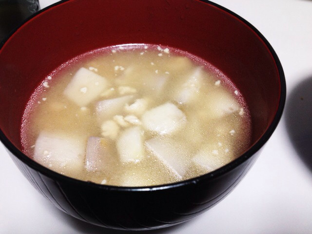 里芋のエスニックスープの画像