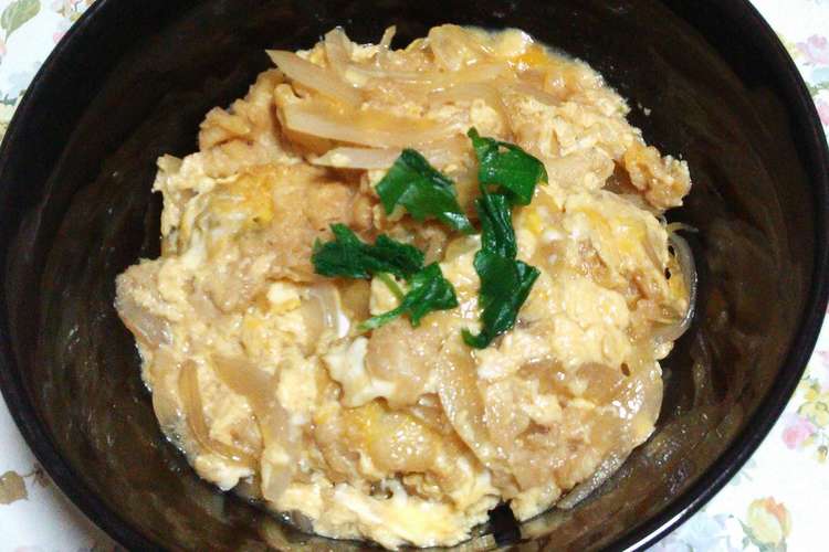 揚げ玉卵丼 レシピ 作り方 By Gudon クックパッド