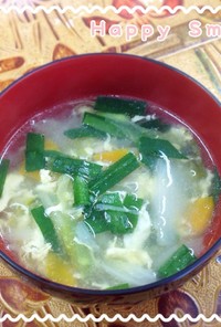 大根と白菜の中華風スープ