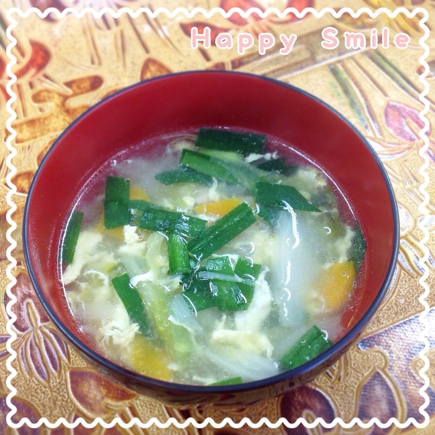 大根と白菜の中華風スープの画像
