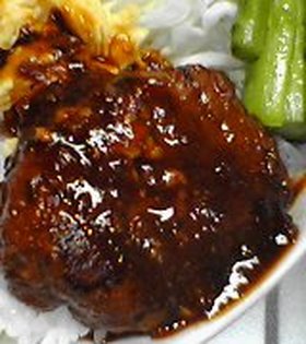 失敗なしの煮込みハンバーグ。