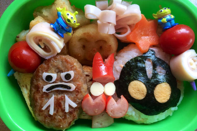 キャラ弁 ウルトラマン バルタン星人 レシピ 作り方 By あーすけ519 クックパッド 簡単おいしいみんなのレシピが356万品
