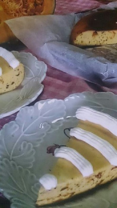 炊飯器★南瓜のチーズケーキの写真