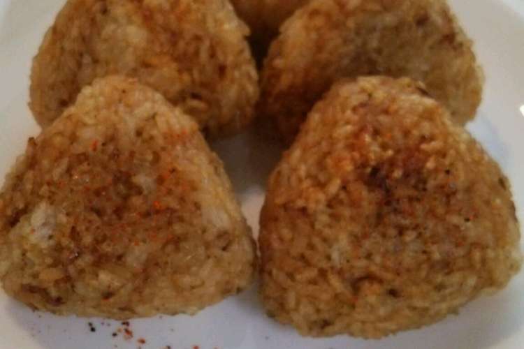 朝食に 余ったご飯で焼きおにぎり レシピ 作り方 By ｍｇｒｎｃｅ クックパッド