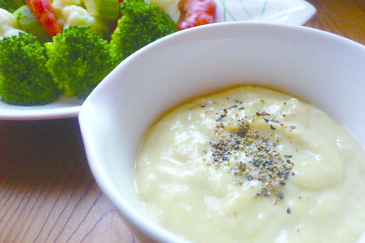 寒い時に温野菜で 白味噌と豆乳のソース レシピ 作り方 By たまな商店 クックパッド 簡単おいしいみんなのレシピが355万品