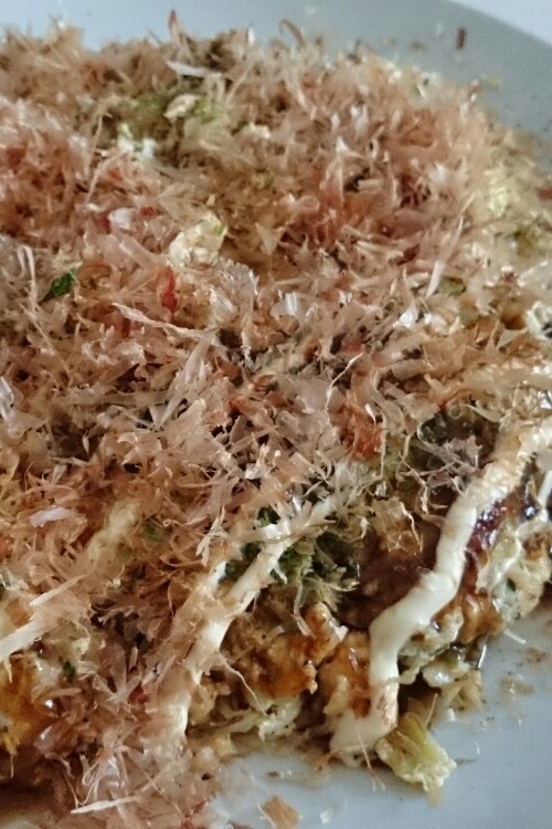  なんちゃってヘルシーお好み焼きの画像