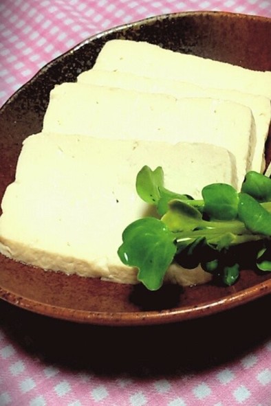 豆腐で濃厚チーズ風の写真