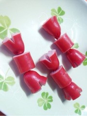 簡単!お弁当にキャンディウィンナー♡の写真