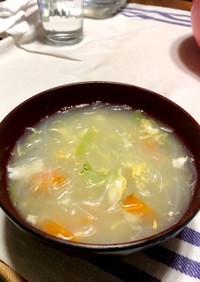 春雨スープ♡
