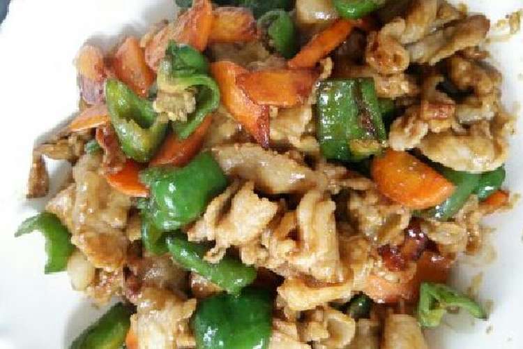 豚肉とピーマンの甜麺醤炒め レシピ 作り方 By てるまご クックパッド 簡単おいしいみんなのレシピが360万品
