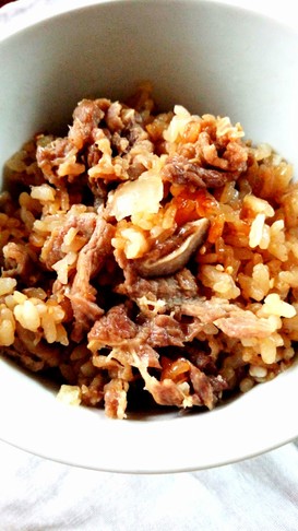 炊飯器de簡単☆牛めし♡