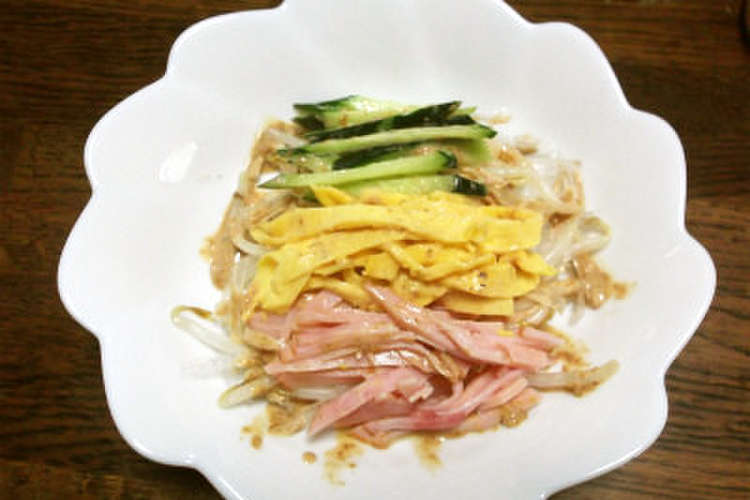もやしと糸寒天の冷やし中華風 レシピ 作り方 By Kokemomo60 クックパッド